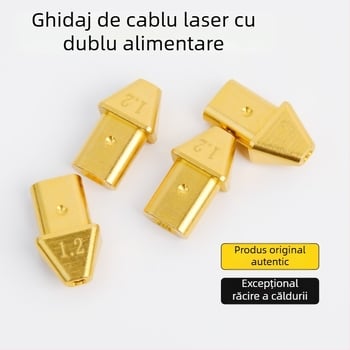 Duză ghid laser pentru fir, pentru sudură cu laser manual, alimentare dublă cu fir, 120W, model 50875B, accesoriu pentru ieșirea firului 76C