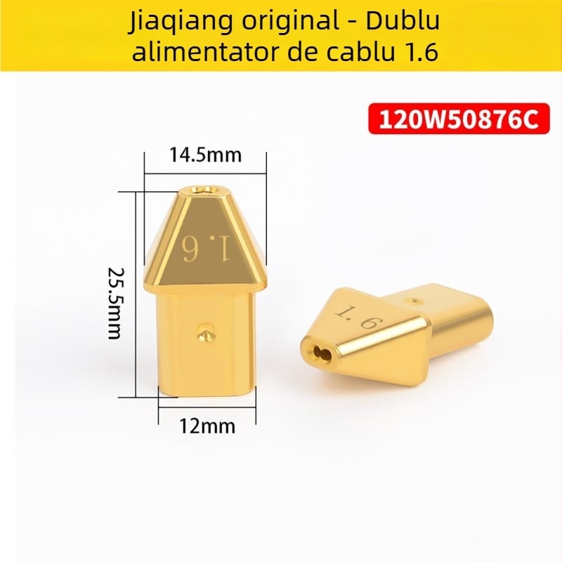 Duză ghid laser pentru fir, pentru sudură cu laser manual, alimentare dublă cu fir, 120W, model 50875B, accesoriu pentru ieșirea firului 76C