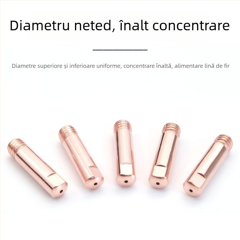 Consumabile pentru sudură: MIG sudare cu protecție gaz, vârf de contact și duză pentru pistol de sudură în stil european
