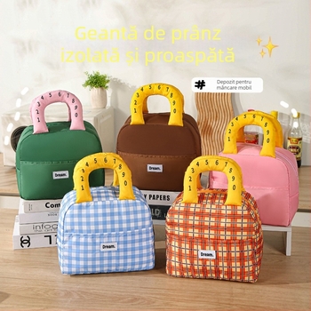 Geantă pentru prânz (material Oxford; stil modern; multifuncțional; pentru călătorii)