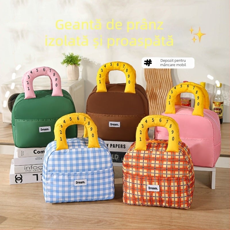 Geantă pentru prânz (material Oxford; stil modern; multifuncțional; pentru călătorii)