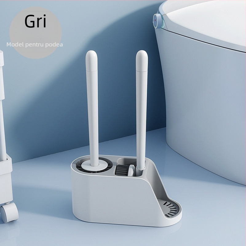 Wanben perie de toaletă din silicon — curățare fără colț mort, 450 g