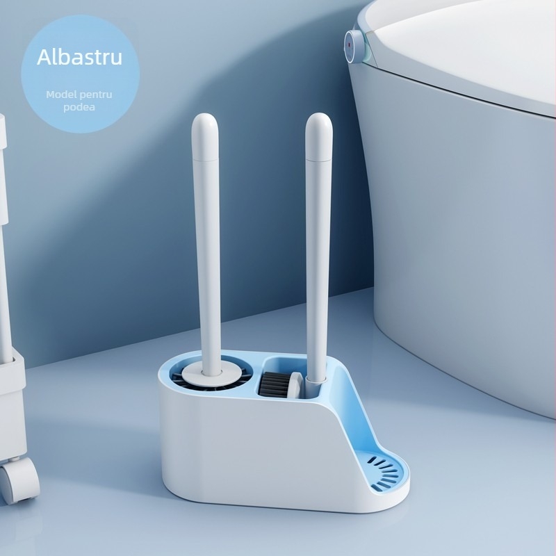 Wanben perie de toaletă din silicon — curățare fără colț mort, 450 g