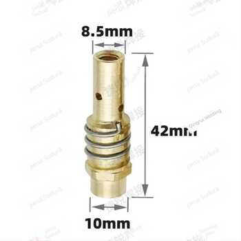 Set accesorii pentru pistol de sudură MB15AK, 12 piese, sudură cu gaz protejat, duză conductivă și duză de protecție a tijei de conectare