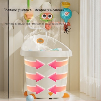 Cadă de baie din plastic pentru copii – mare, pentru uz casnic