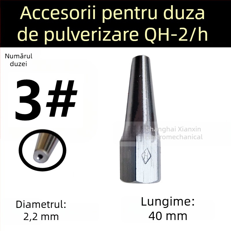 I-brand QH-2/H sudură cu pulbere metalică, duză 2H pentru pistol de pulverizare