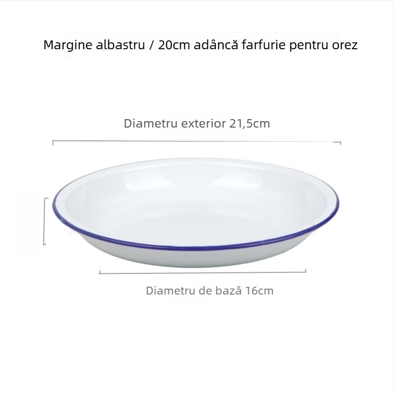 Vas rotund din porțelan, culoare solidă, stil japonez, suprafață sub glazură
