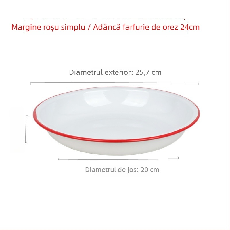 Vas rotund din porțelan, culoare solidă, stil japonez, suprafață sub glazură