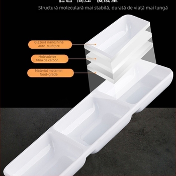 Farfurie rotundă pentru sosuri, material floare de mătase, model 69850, utilizare generală