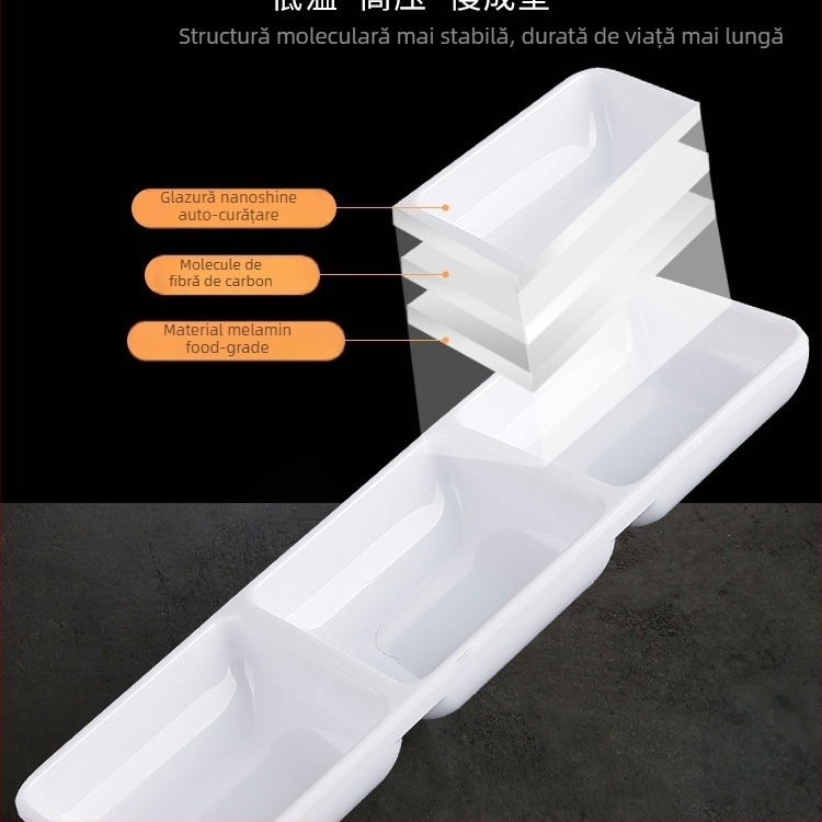 Farfurie rotundă pentru sosuri, material floare de mătase, model 69850, utilizare generală