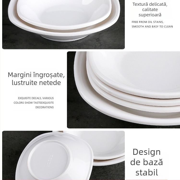 Farfurie rotundă pentru sosuri, material floare de mătase, model 69850, utilizare generală