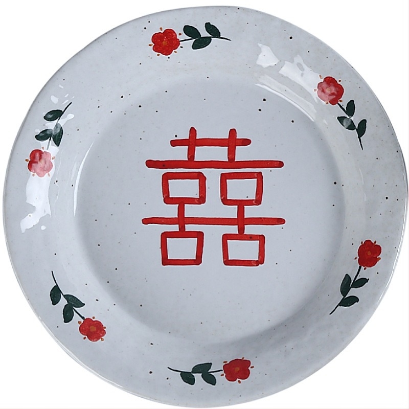 Set de veselă ceramică lucrat manual cu boluri, căni și linguri – cadou de nuntă personalizabil