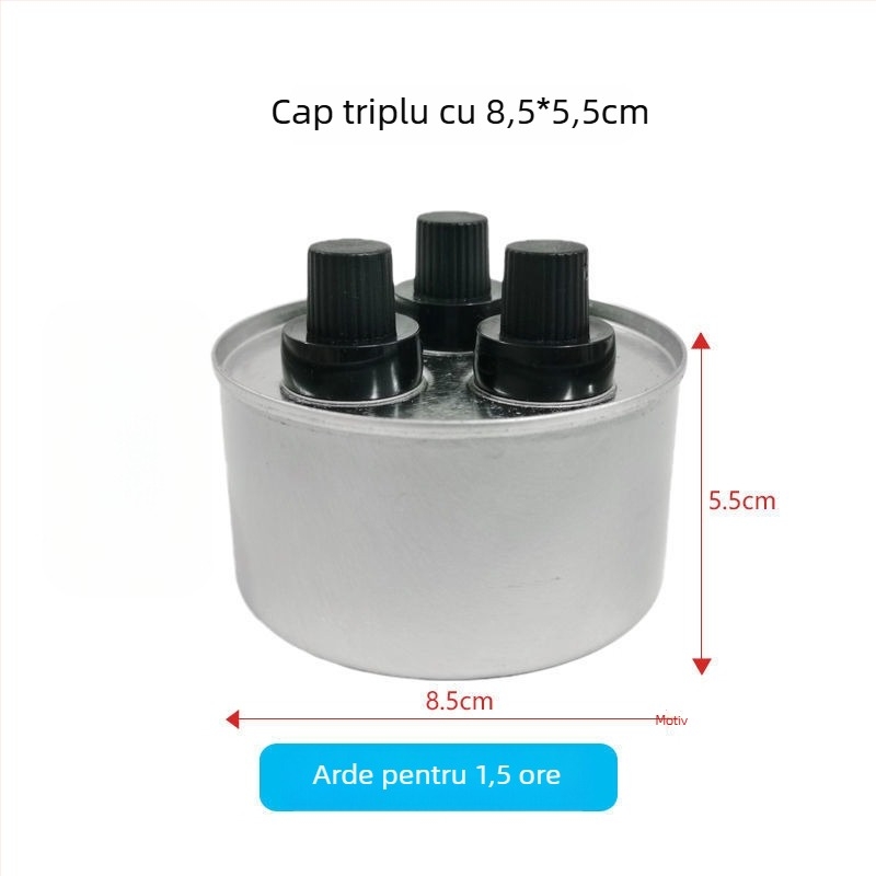 Set de hot pot de unică folosință cu suport din folie de aluminiu — pentru casă și camping; nu compatibil cu cuptorul cu microunde; imprimare logo; Licență Yue XK16-204-01508