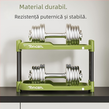 Organizator de birou pentru pahare și papetărie, structură cu două și trei etaje, ABS+PVC, modelul 1002, design modern minimalist.