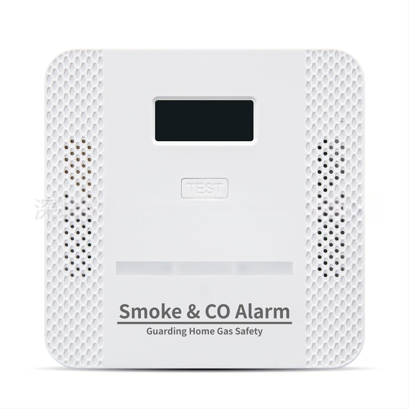 Detector CO și fum 2-in-1, wireless, detecție 360°, montaj pe tavan, model XY-S510COM