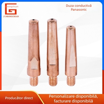 Pistol de sudură Jin Rongchuan cu duză conductivă, sudură în gaz protejat, duză alimentare cupru L45