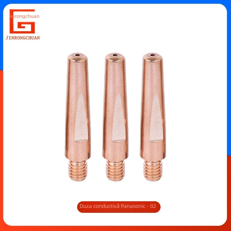 Pistol de sudură Jin Rongchuan cu duză conductivă, sudură în gaz protejat, duză alimentare cupru L45