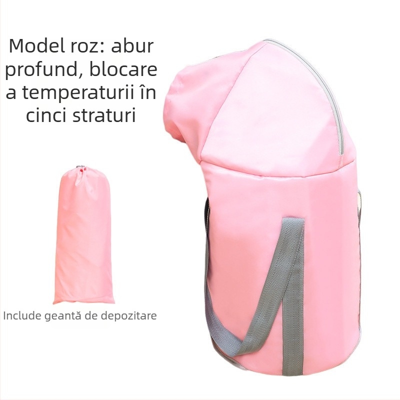 Thesonxuan vas pentru înmuierea picioarelor din poliester twill, stil butoi, pentru adulți