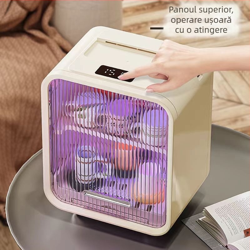 Suport uscare și dezinfectare pentru biberoane cu capac – plastic, 2024, stil modern simplu, funcție inteligentă, suport pentru pahare și tacâmuri