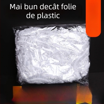 Capac pentru folie de conservare, de unică utilizare - uz casnic, PE, -60°C–140°C, 12+ buc.