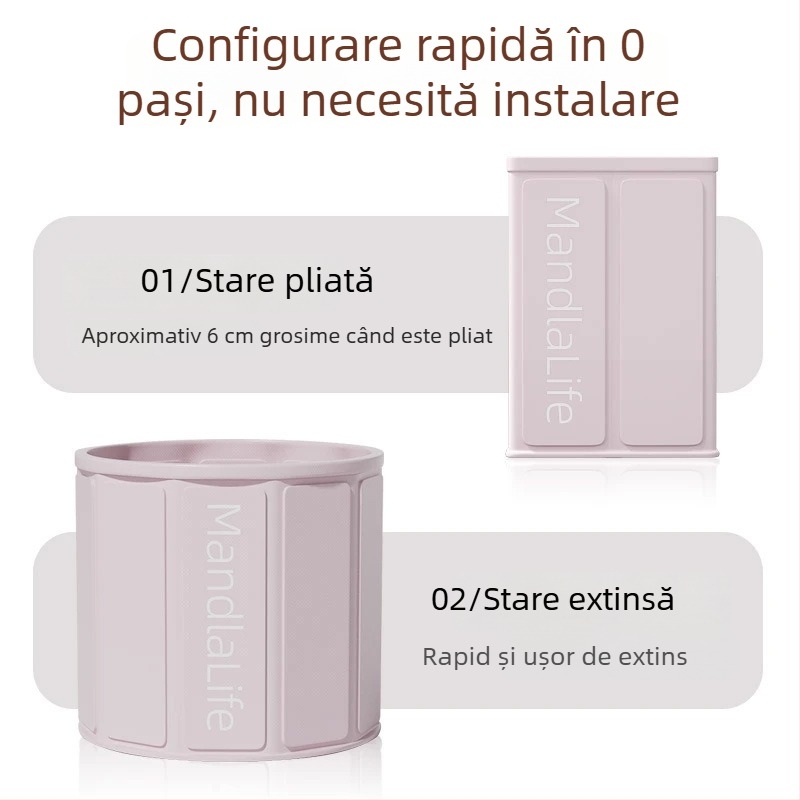 Cadă pliabilă pentru adulți