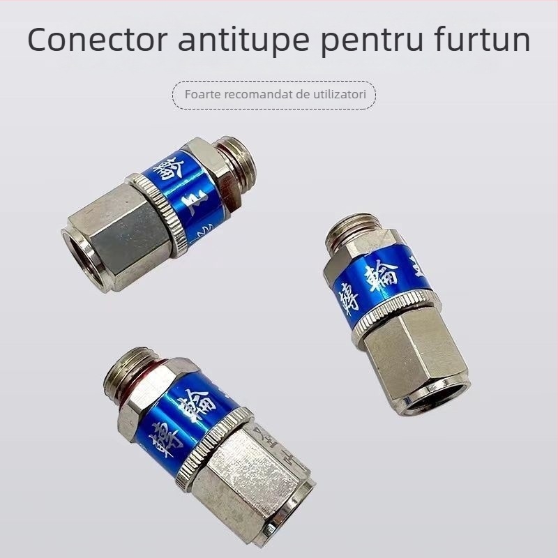 Conductă de pulverizare agricolă cu presiune înaltă, articulație rotativă, conector din cupru, conectare rapidă anti încurcare