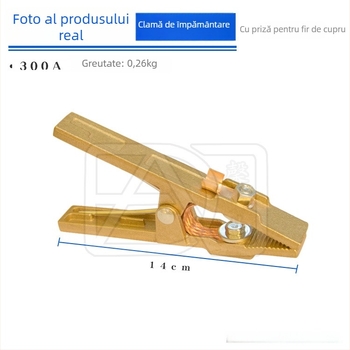 Clema de pământ pentru sudură, din cupru, 300–500 A, Xinye