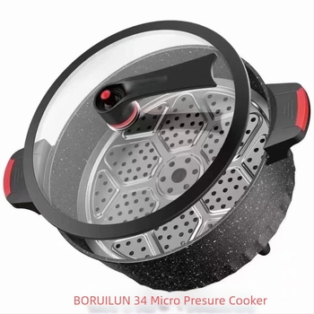 Tigaie electrică kvv-8057 pentru coacere, încălzire dublă, 1200W, 220V