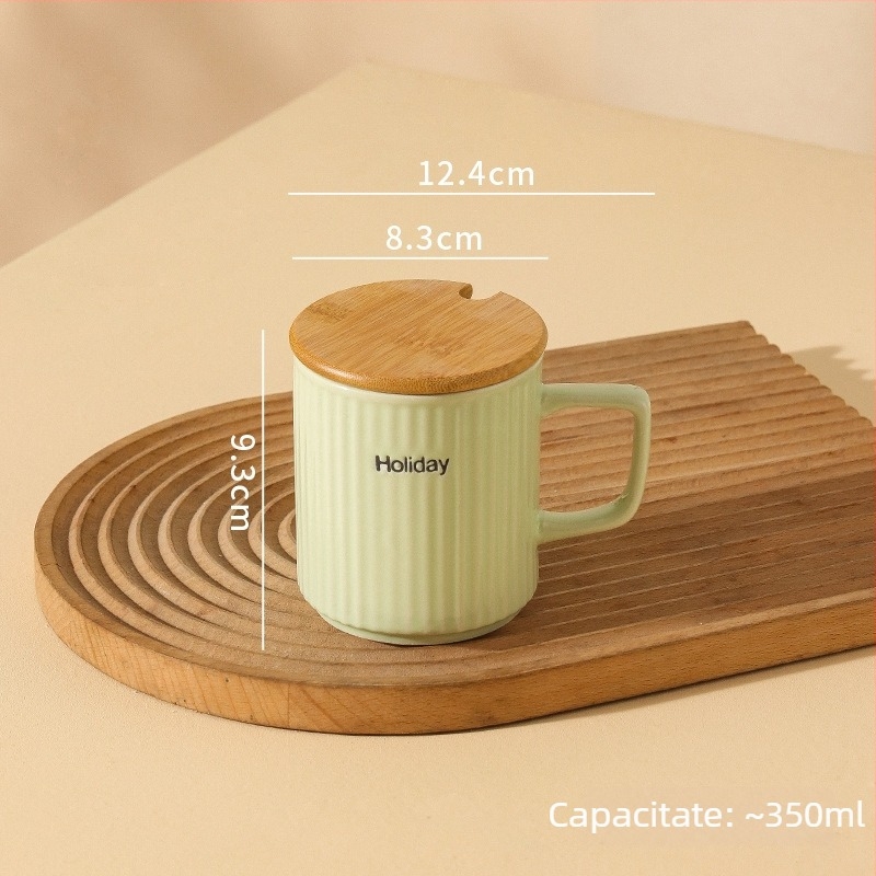 Cutie ceramică pentru prânz cu capac, etanșă, compatibilă cu microundele, 501-800 ml, rotundă
