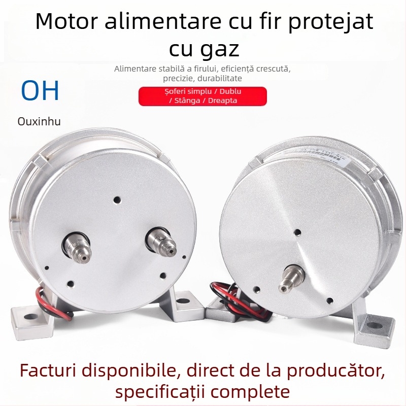 Motor de alimentare cu sârmă pentru sudură - cu acționare simplă sau dublă, direcție stânga-dreapta, seria Wire Feeder Motor, marca Ouhu