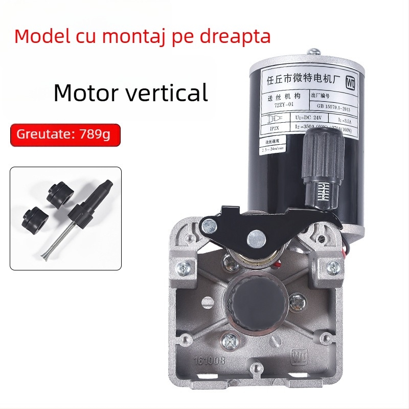 Motor de alimentare cu sârmă pentru sudură - cu acționare simplă sau dublă, direcție stânga-dreapta, seria Wire Feeder Motor, marca Ouhu