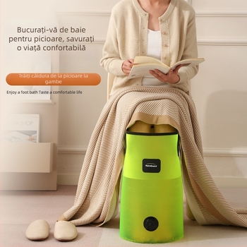 Găleată pliabilă pentru baie la picioare, PVC, Rain Guard, pentru adulți