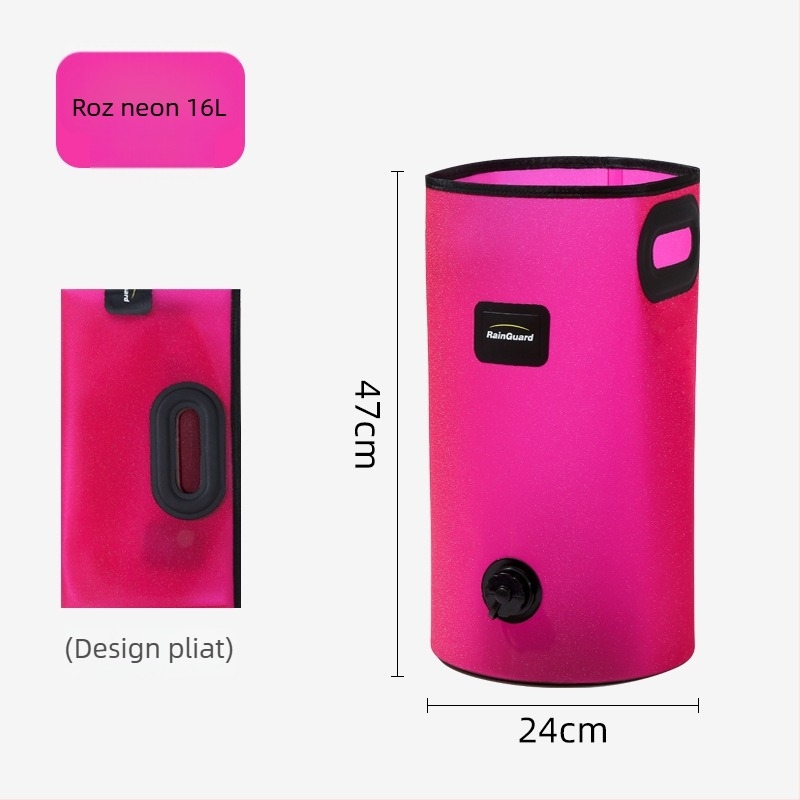 Găleată pliabilă pentru baie la picioare, PVC, Rain Guard, pentru adulți