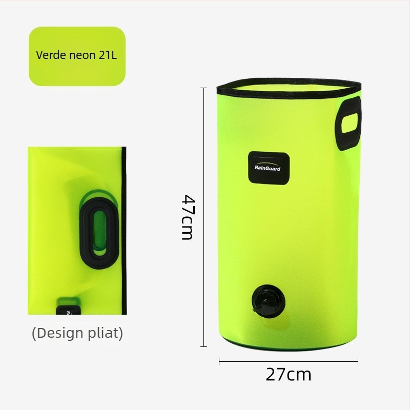 Găleată pliabilă pentru baie la picioare, PVC, Rain Guard, pentru adulți