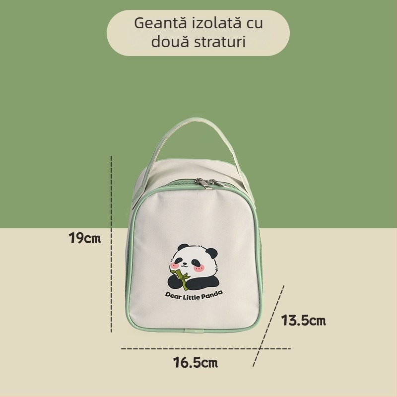 Cutie pentru prânz din oțel inoxidabil 304 cu capac, compatibil cu microunde, dublu strat sigilat, capacitate 501–800 ml