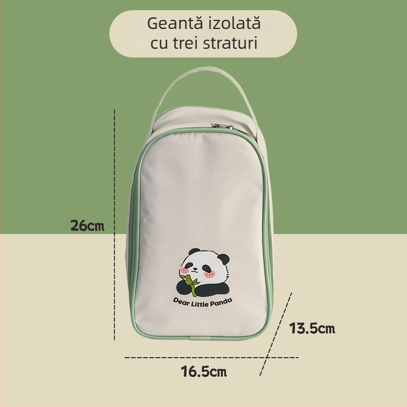 Cutie pentru prânz din oțel inoxidabil 304 cu capac, compatibil cu microunde, dublu strat sigilat, capacitate 501–800 ml