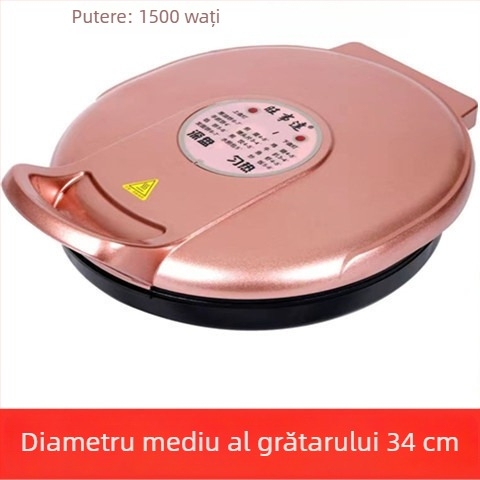 Tigaie electrică pentru coacere, încălzire pe două fețe, 2200W, 220V, 50Hz
