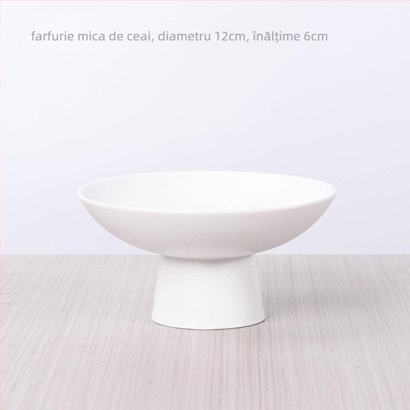 Farfurie de fructe din porțelan, stil retro, Cheng Xi, lansată în 2024