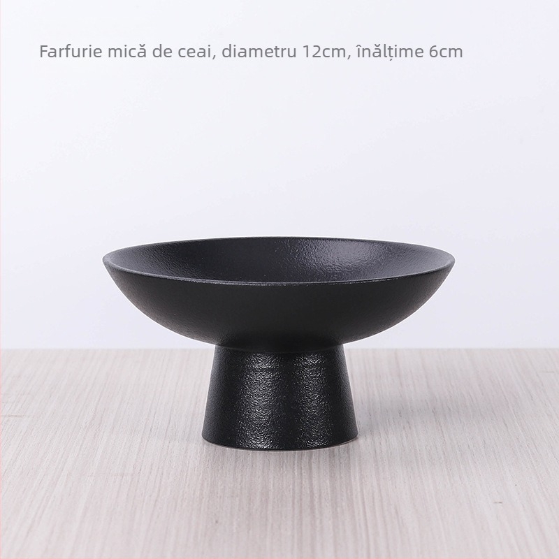 Farfurie de fructe din porțelan, stil retro, Cheng Xi, lansată în 2024