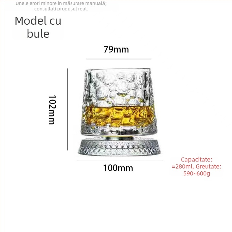 Ceașcă de sticlă, cilindrică, cu un singur strat, capac pentru băut direct, imprimare logo disponibilă