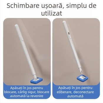 Set de perie pentru WC, de unică folosinţă, cu suport montat pe perete, pentru baie, curățare în colțuri dificile, din plastic