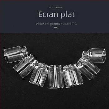 Accesorii pentru pistol de sudură cu arc argon WP-17/18/26 — capac protector transparent și duză de porțelan