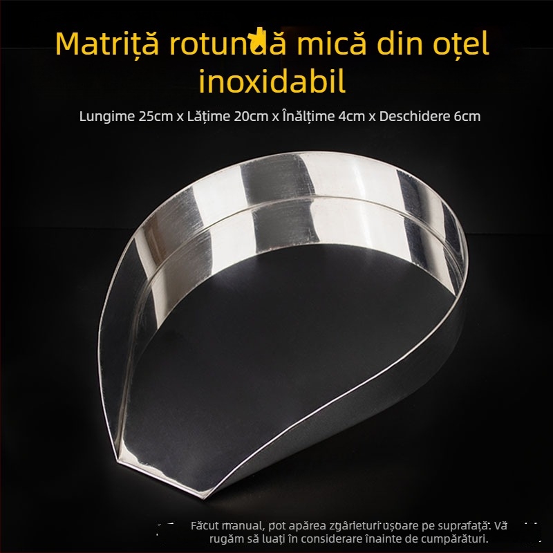 Farfurie pentru fructe din oțel inoxidabil, stil chinezesc nou, produs calificat