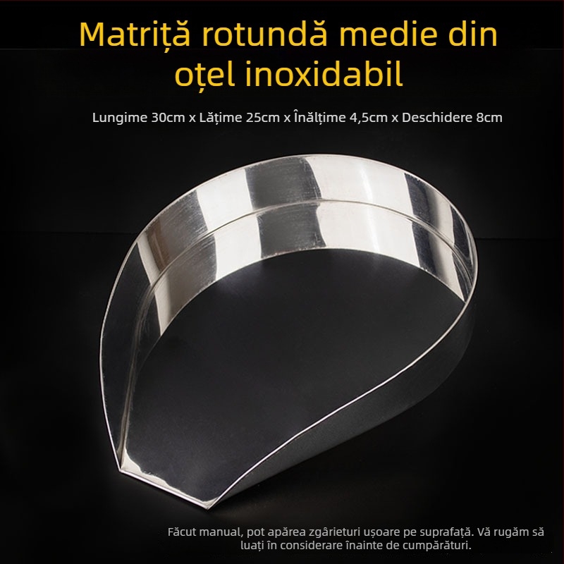 Farfurie pentru fructe din oțel inoxidabil, stil chinezesc nou, produs calificat