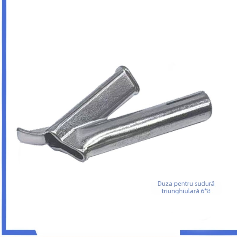 Set de duze din oțel inoxidabil pentru sudură cu aer cald — duze triunghiulare rapide, duză cu punct fix, duză rotundă în formă de Y; compatibil Tig150