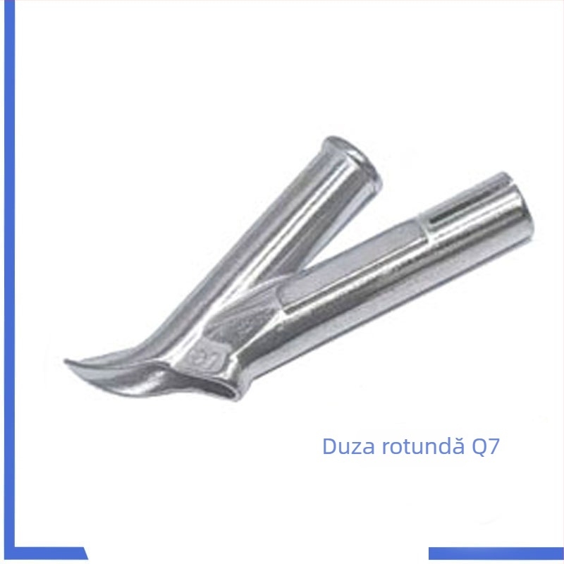 Set de duze din oțel inoxidabil pentru sudură cu aer cald — duze triunghiulare rapide, duză cu punct fix, duză rotundă în formă de Y; compatibil Tig150