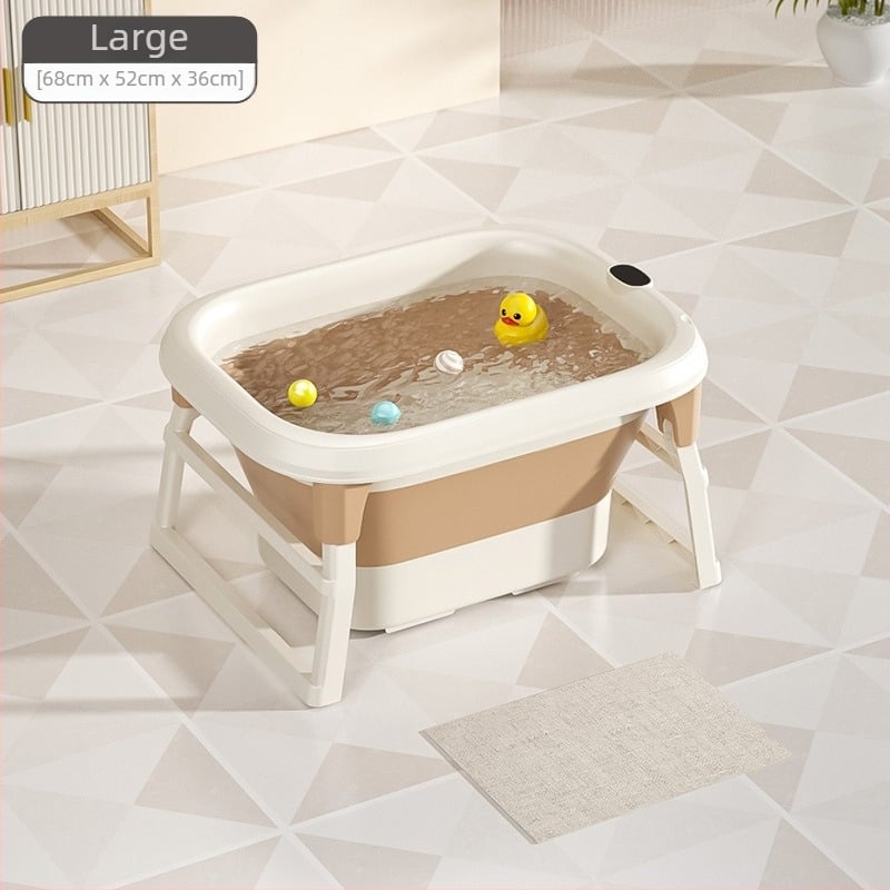 Mobico cadă de baie pliabilă pentru copii – material PP+TPE, pentru baie acasă