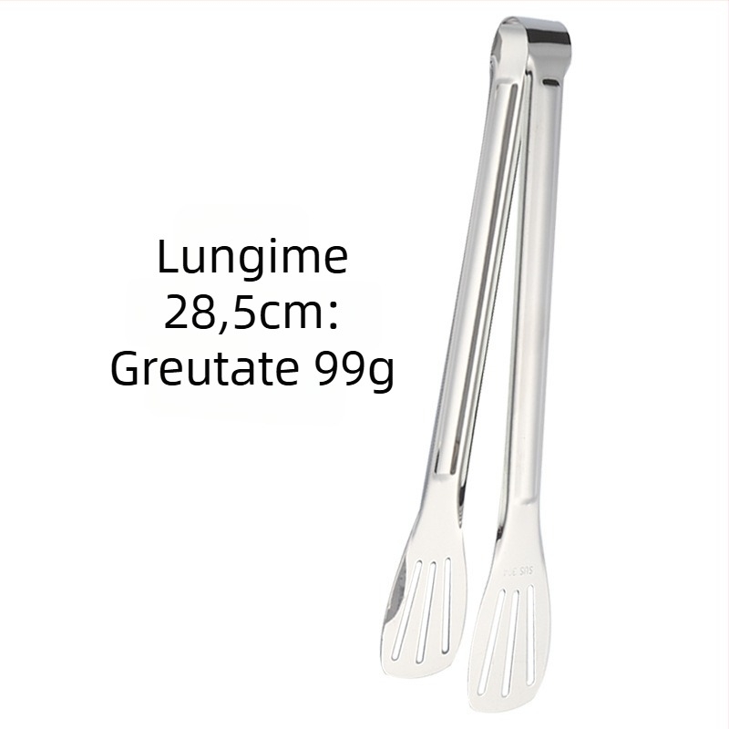 Cleme pentru alimente Levo din oțel inoxidabil 410 | Multifuncțional, anti-derapant, rezistent la temperaturi înalte, rezistent la ruginire