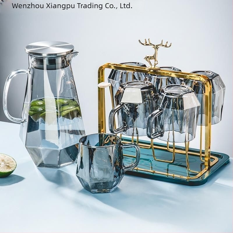Xiangpu set de ceai din sticlă – Stil Nordic, rezistent la căldură, pentru casă, cadou corporativ