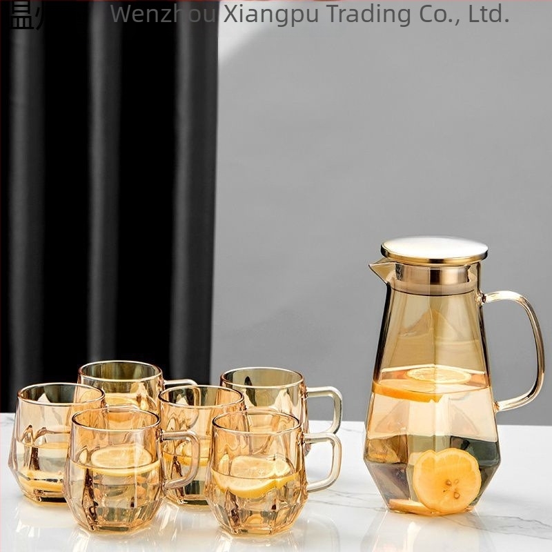 Xiangpu set de ceai din sticlă – Stil Nordic, rezistent la căldură, pentru casă, cadou corporativ